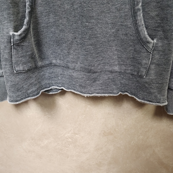 Joe Hanson Grey Distressed Long Sleeve Hoodie Size Large - Picture 9 of 9
